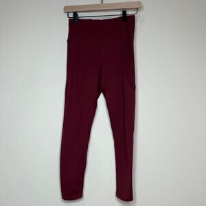 Zella Burgundy Leggings Size XS